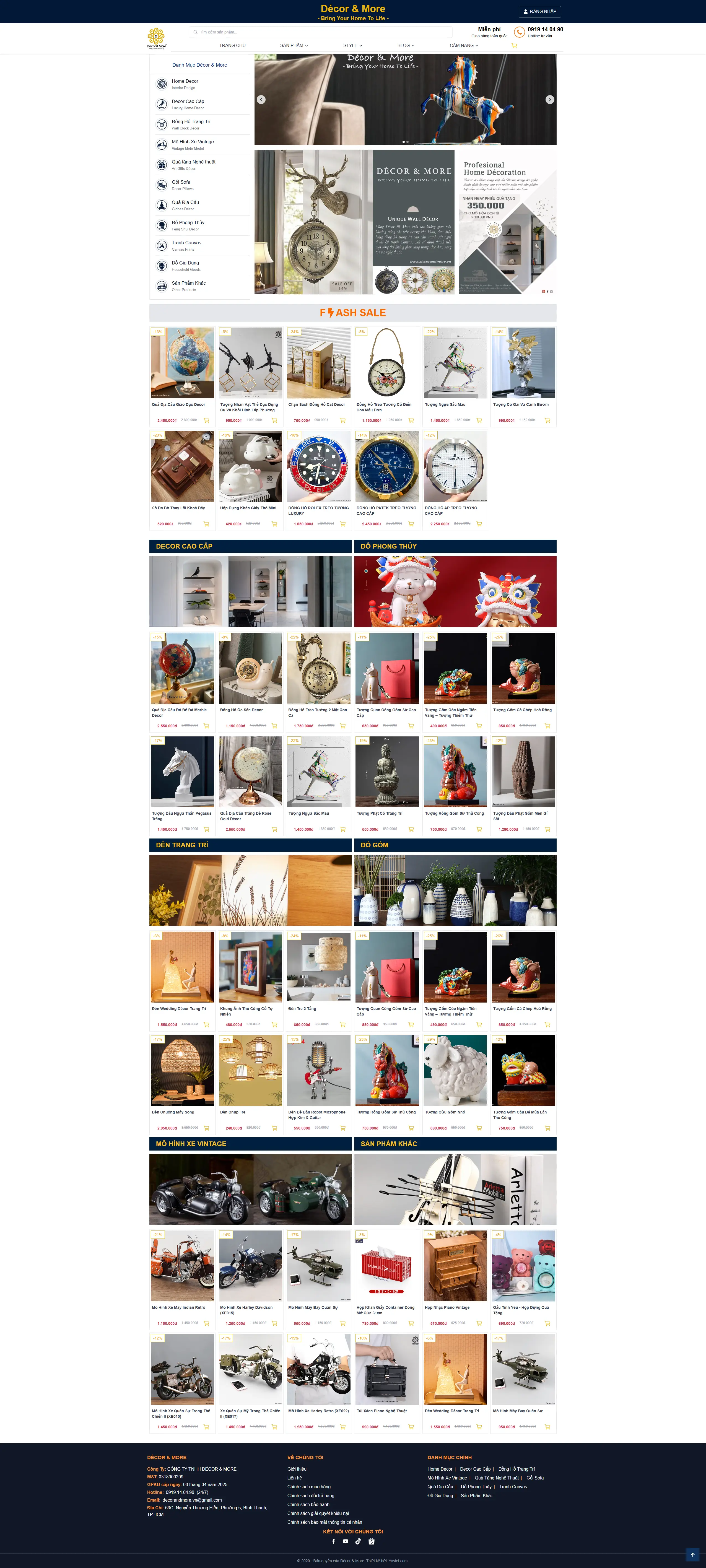 Website Trang Trí Nội Thất